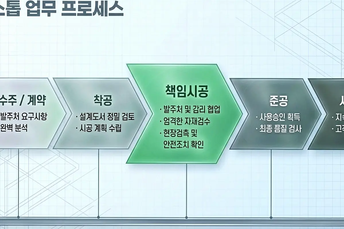 송탄동 창고 신축 비용 현장 사진 2